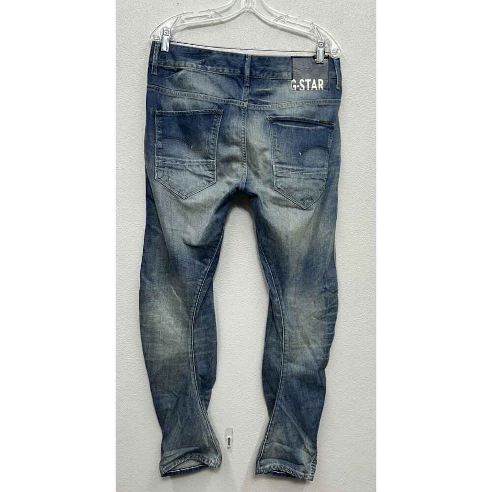 G Star Raw Jeans Womens 32x29 Blue Arc 3D Loose Tapered Leg Denim NEW - Picture 5 of 13